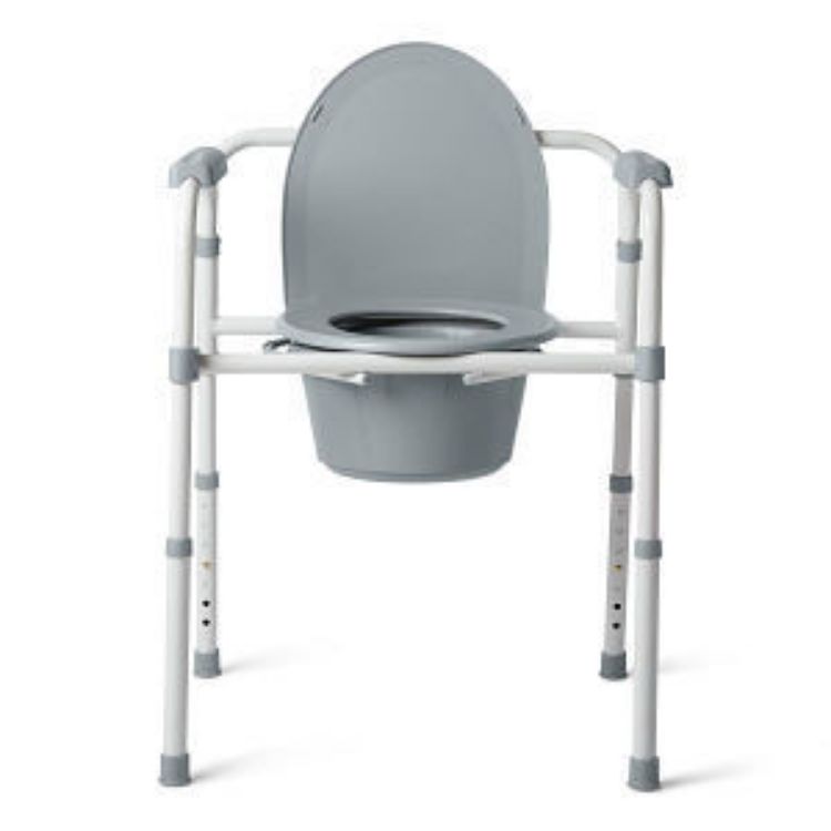 Medline 3 In 1 Steel Commode