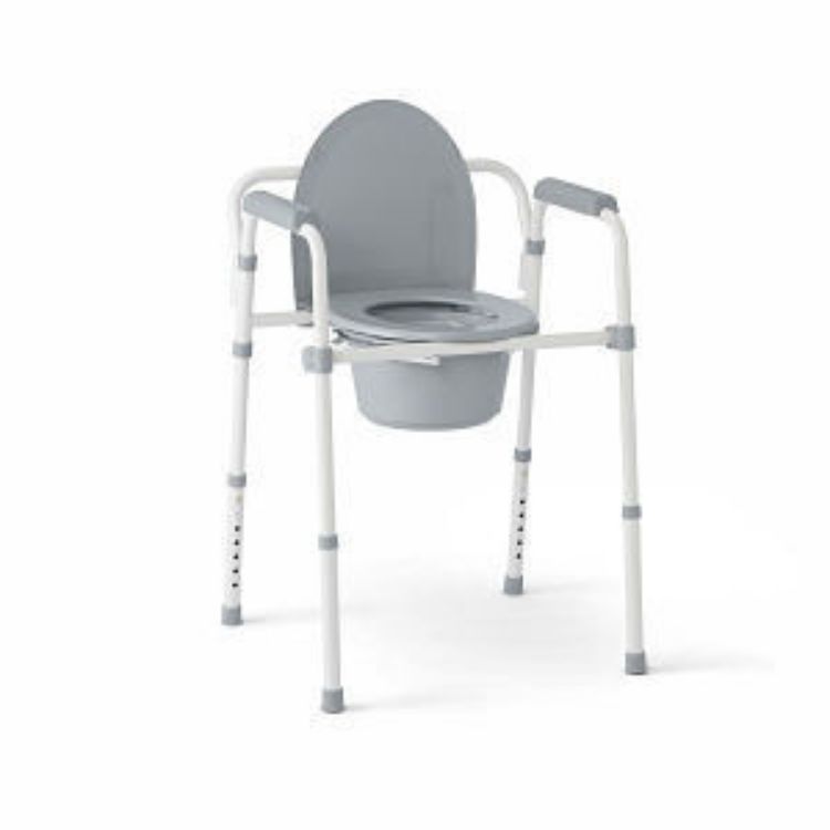 Medline 3 In 1 Steel Commode