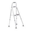 MEDLINE SIDESTEPPER ADULT HEMI BARIATRIC WALKER, 500 lb. CAPACITY