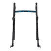 MEDLINE TRIGGER FOLDING WALKER WITH 5" WHEELS