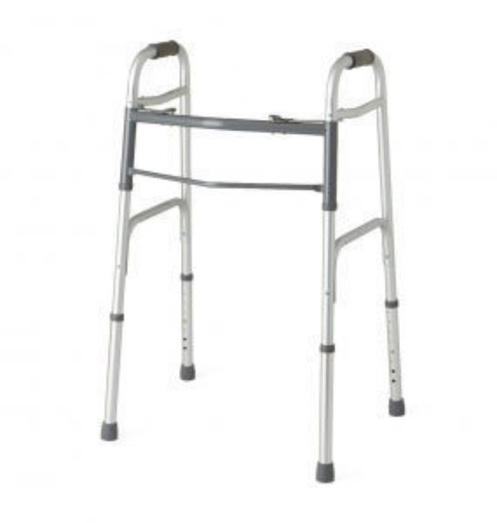 MEDLINE FOLDING AND ADJUSTABLE WALKER FOR ADULT