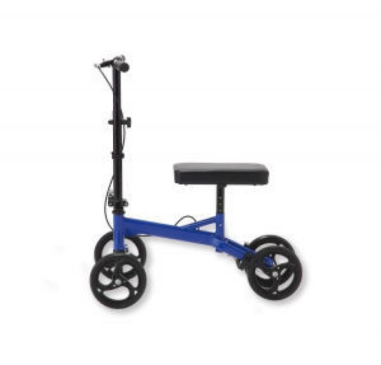 MEDLINE ECONOMY KNEE WALKER, BLUE