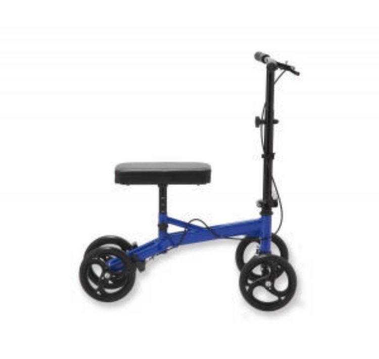 MEDLINE ECONOMY KNEE WALKER, BLUE