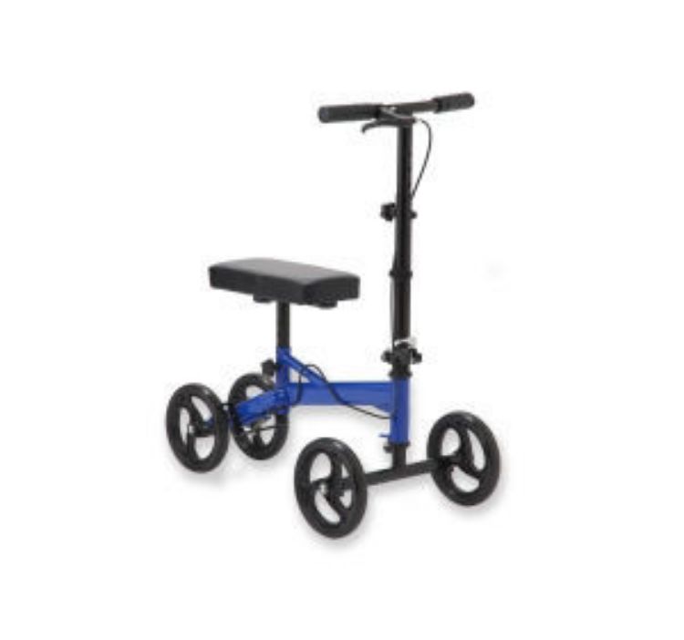 MEDLINE ECONOMY KNEE WALKER, BLUE