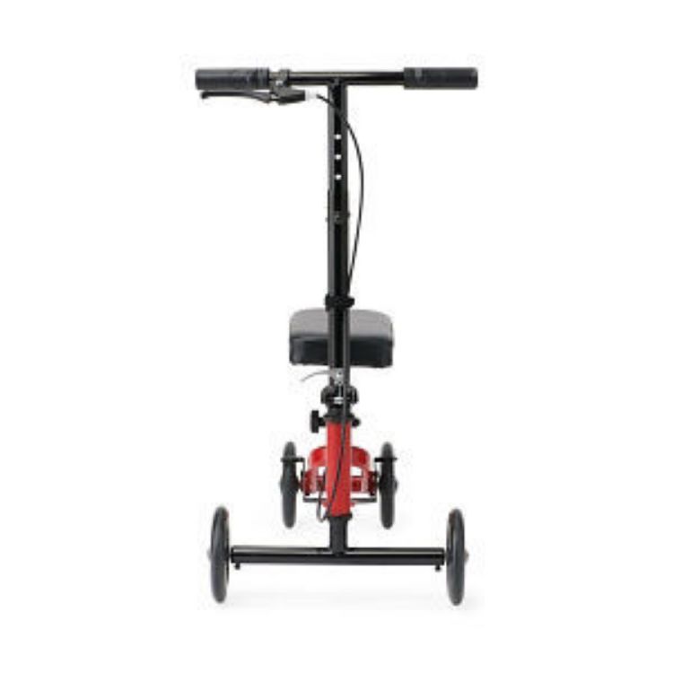 MEDLINE ECONOMY KNEE WALKER, RED