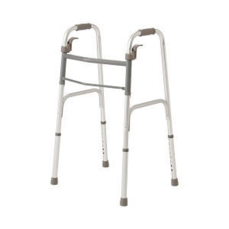 MEDLINE WALKER WITH FOLDING PADDLE FOR ADULTS