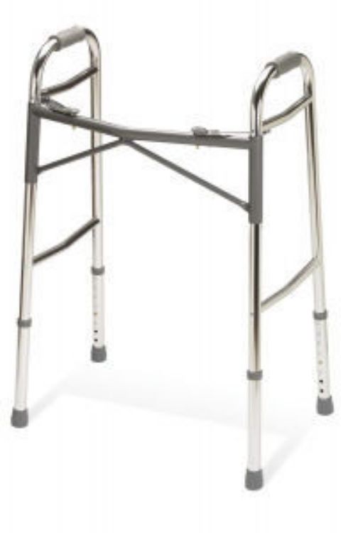 MEDLINE EXTRA-WIDE FOLDING WALKER, YOUTH