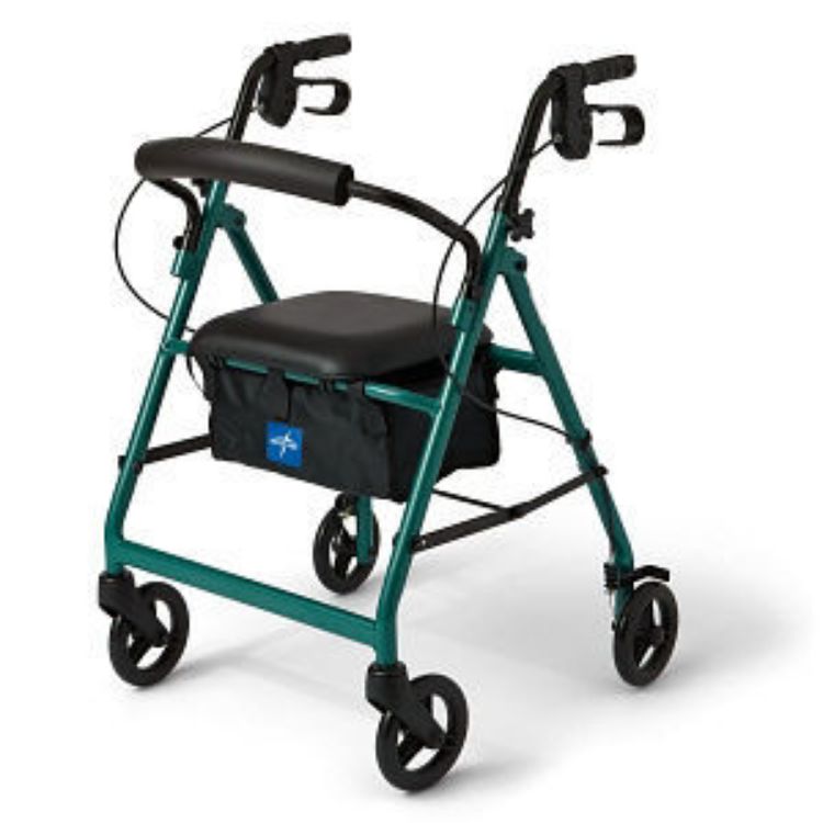 MEDLINE ECONOMY ROLLATOR WITH 6" WHEELS