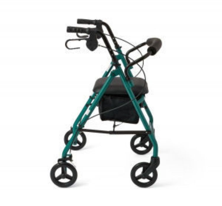 MEDLINE ECONOMY ROLLATOR WITH 6" WHEELS