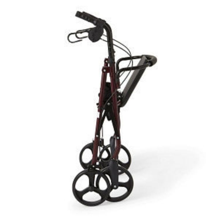 MEDLINE BASIC STEEL ROLLATOR WITH 8" WHEELS