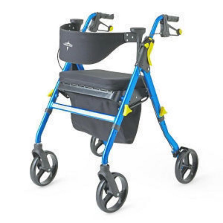 Medline Empower Rollator With 8" Wheels