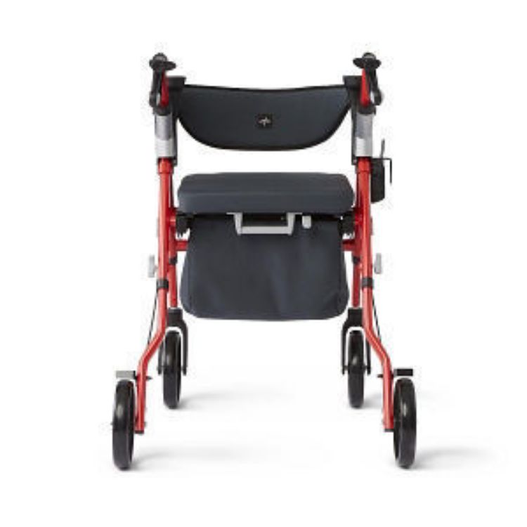 Medline Empower Rollator With 8" Wheels