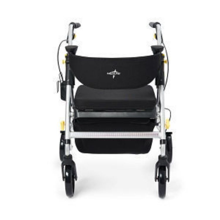 MEDLINE EMPOWER ROLLATOR WITH 8" WHEELS