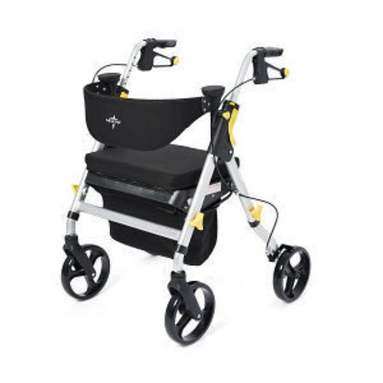 Medline Empower Rollator With 8" Wheels