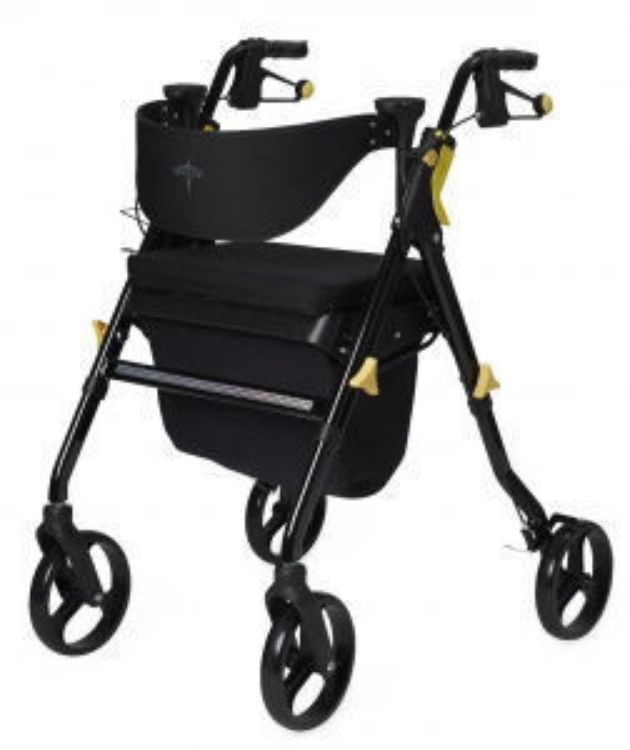 Medline Empower Rollator With 8" Wheels