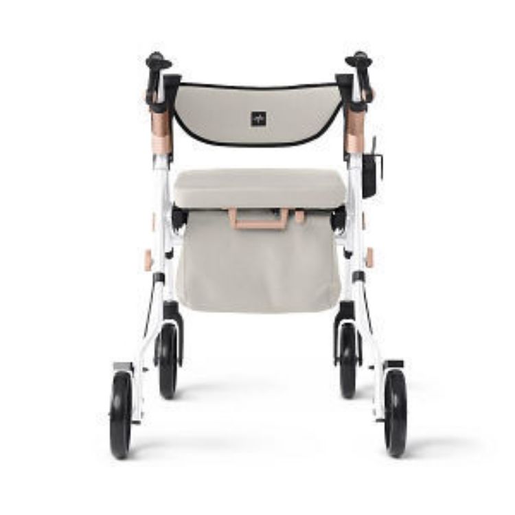 MEDLINE EMPOWER ROLLATOR WITH 8" WHEELS