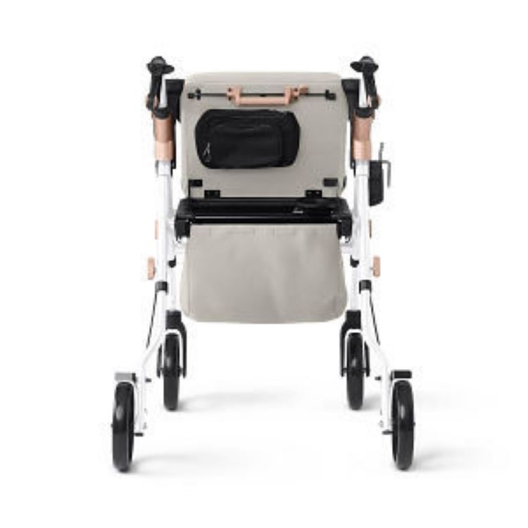 MEDLINE EMPOWER ROLLATOR WITH 8" WHEELS