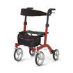 MEDLINE EUROPEAN STYLE ALUMINUM ROLLATOR, Red