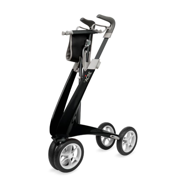 Byacre Ultralight Carbon Fiber Rollator, Comfort Seat