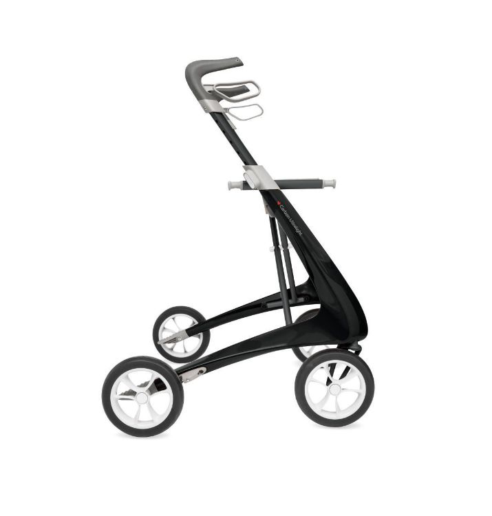 Byacre Ultralight Carbon Fiber Rollator, Comfort Seat