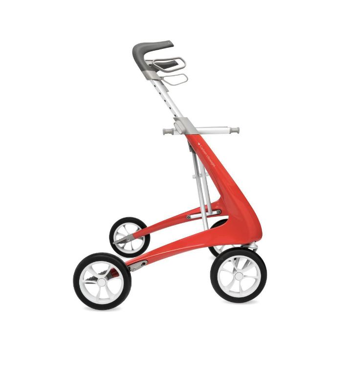 BYACRE ULTRALIGHT CARBON FIBER ROLLATOR, COMFORT SEAT
