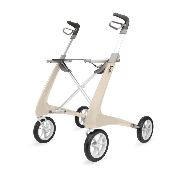 BYACRE ULTRALIGHT CARBON FIBER ROLLATOR, COMFORT SEAT