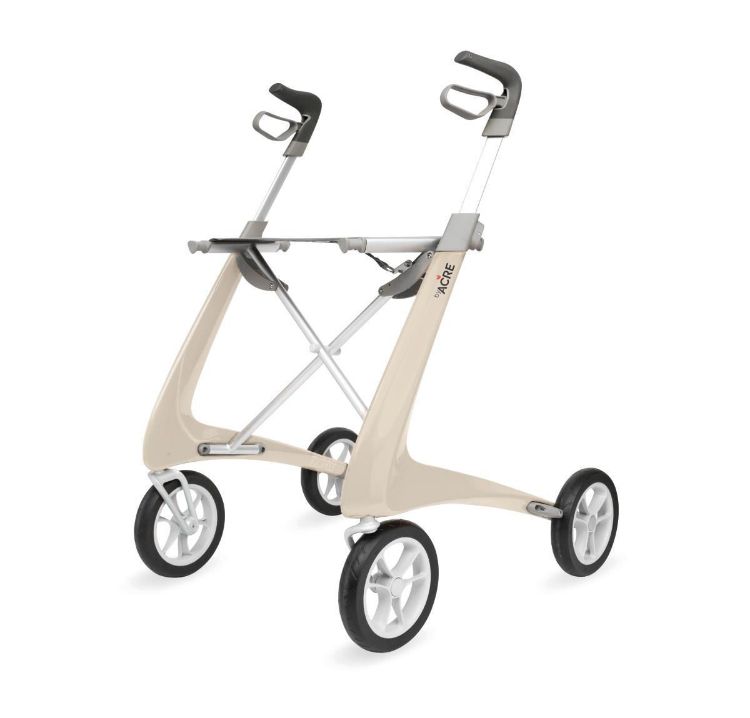 Byacre Ultralight Carbon Fiber Rollator, Comfort Seat