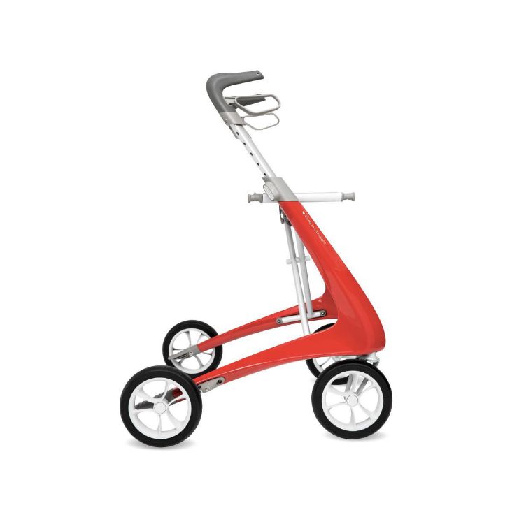 BYACRE ULTRALIGHT CARBON FIBER ROLLATOR, COMPACT SEAT