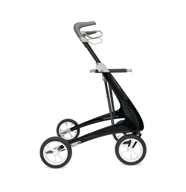 BYACRE ULTRALIGHT CARBON FIBER ROLLATOR, COMPACT SEAT