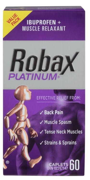 robax platinum 60 tablets