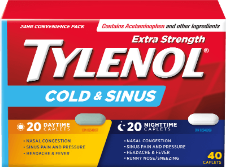 Picture of Tylenol Cold& Sinus Day/Night