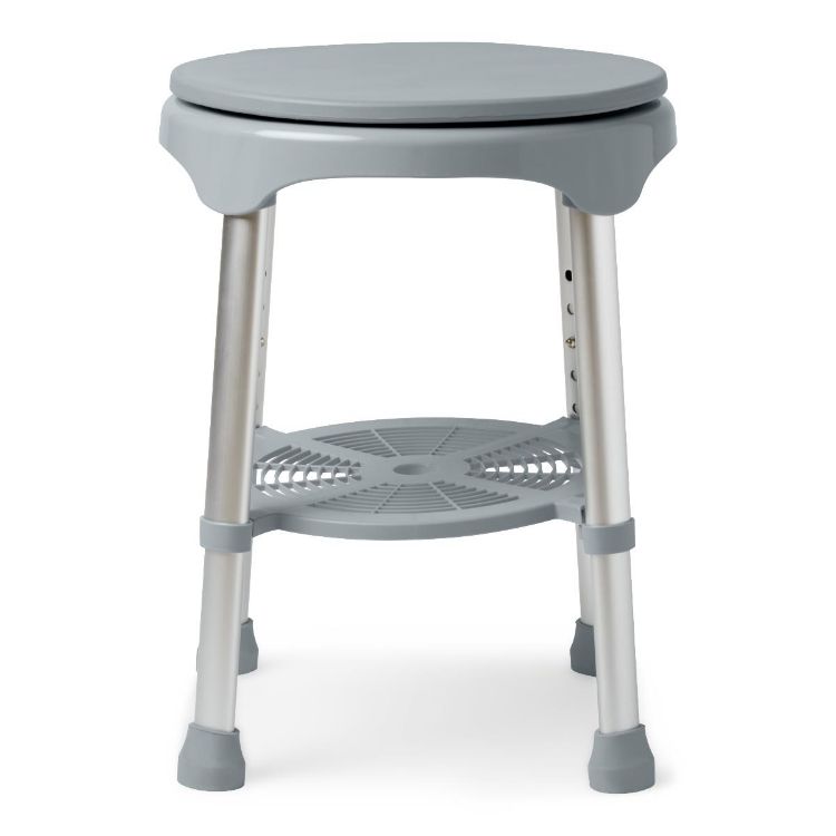 Medline Padded Swivel Shower Stool