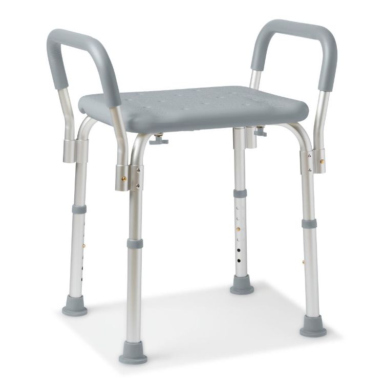 Medline Knockdown Shower Chair With Arms