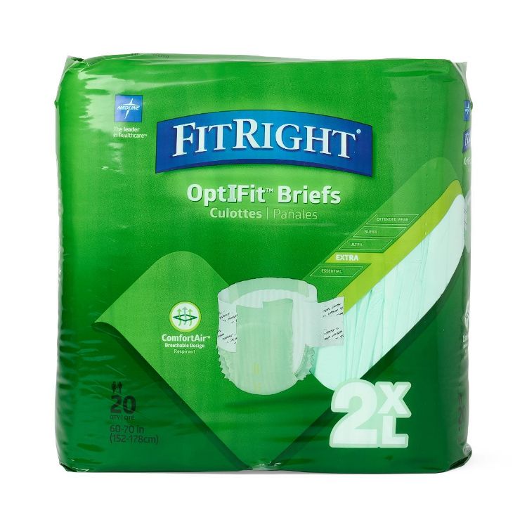 Fitright Incontinence Adult Briefs XXL