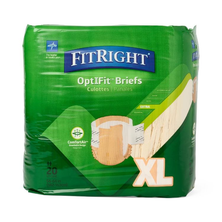 Fitright Incontinence Adult Briefs XL
