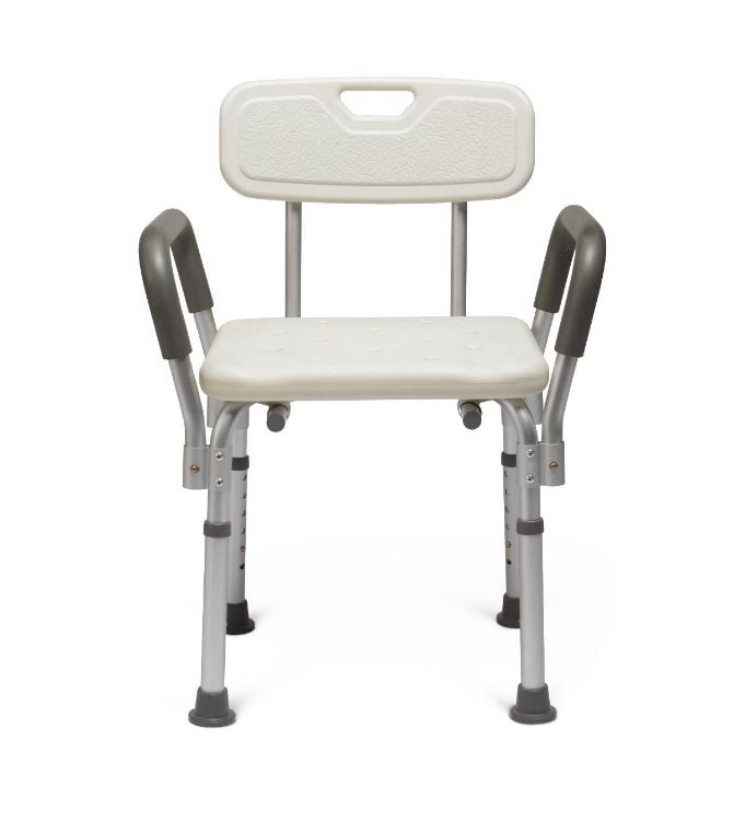 Medline Shower Chair Bath Bench With Arms and Back