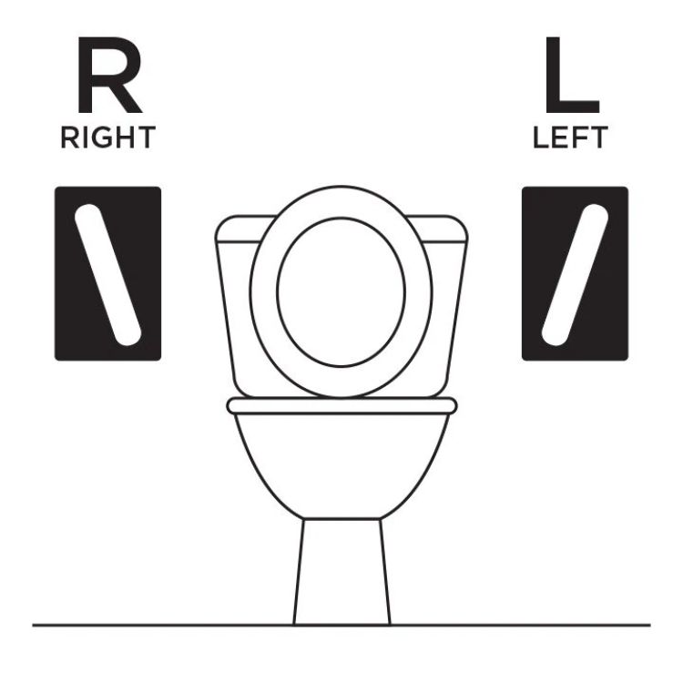 P.T. Rail: Left Side - White (28" / 71 cm) 