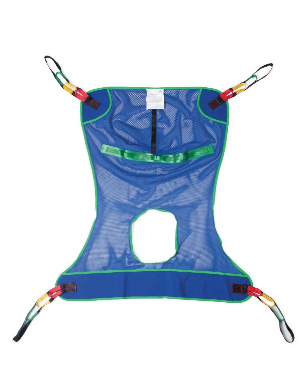 Medline Reusable Full Body Patient Sling with Commode Opening