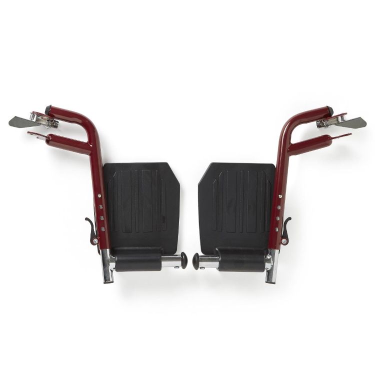 Medline Footrest Assembly Red