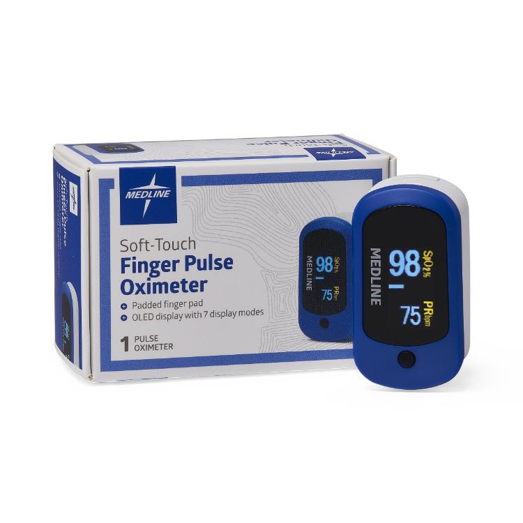 Medline Soft Touch Fingertip Pulse Oximeter