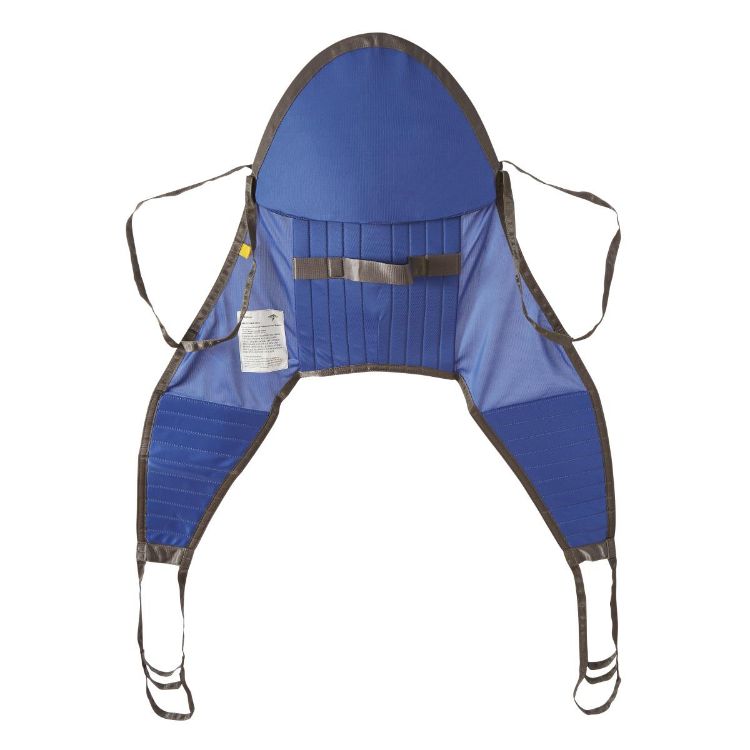 Medline Hoyer Style Padded U-Shaped Patient Sling with Head Support I 500 lb Capacity