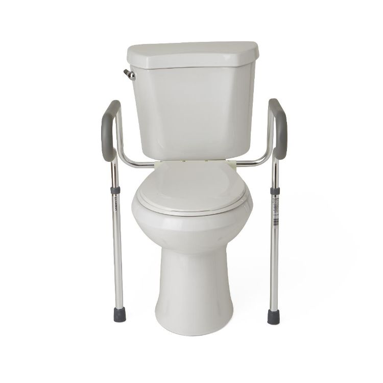 Medline Aluminum Toilet Safety Rails