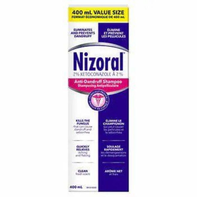Nizoral Anti Dandruff Shampoo 2% 400ml Costco size