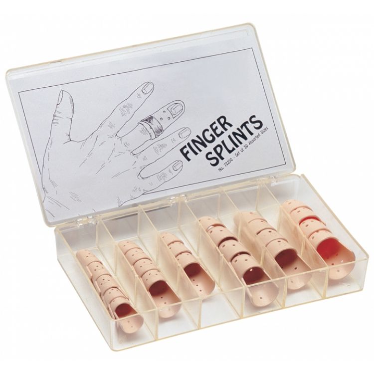 Djo Procare Plastic Finger Splint Starter Set (Skin Tone)