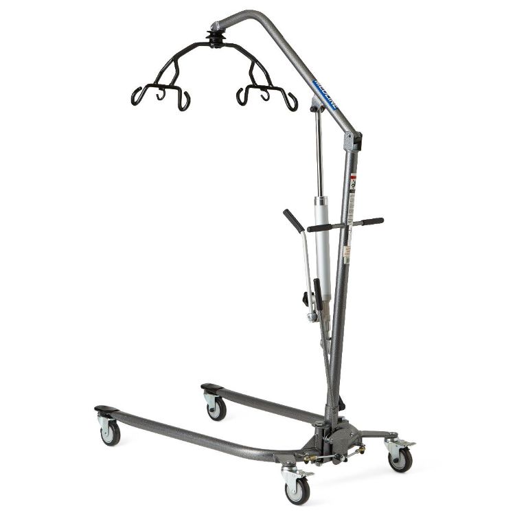 Medline Manual Hydraulic Patient Lift, 6-Point Cradle