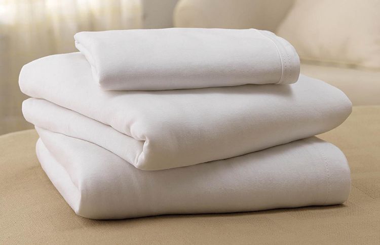 Medline Soft-Fit Knitted Flat Sheet