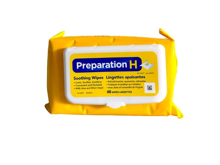 Preparation H Soothing Wipes with Aloe & Witch Hazel 