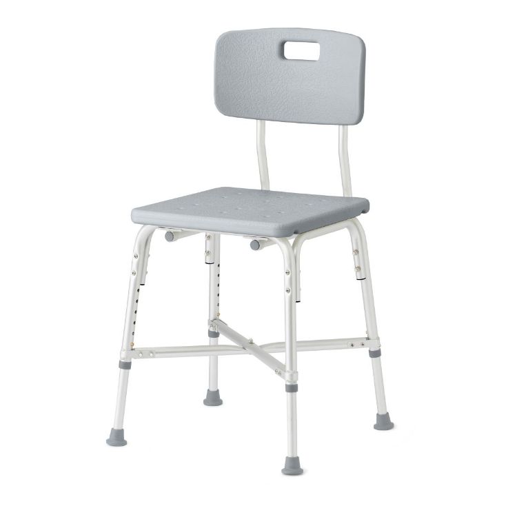 Medline Bariatric Shower Chair with Back