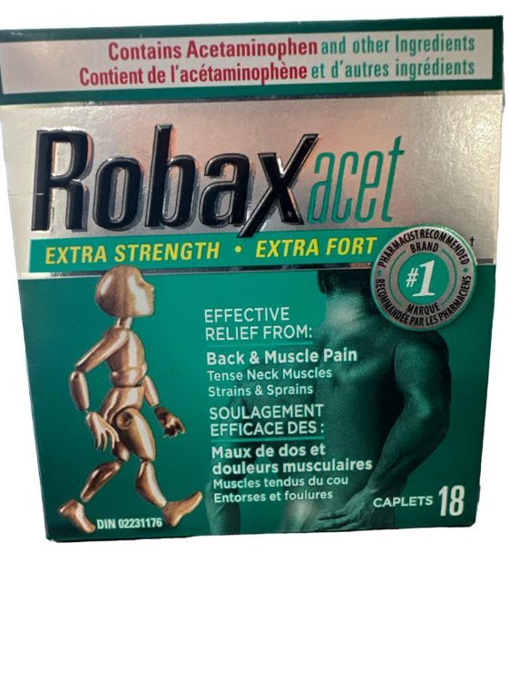 Robaxacet Extra Strength 18 Count