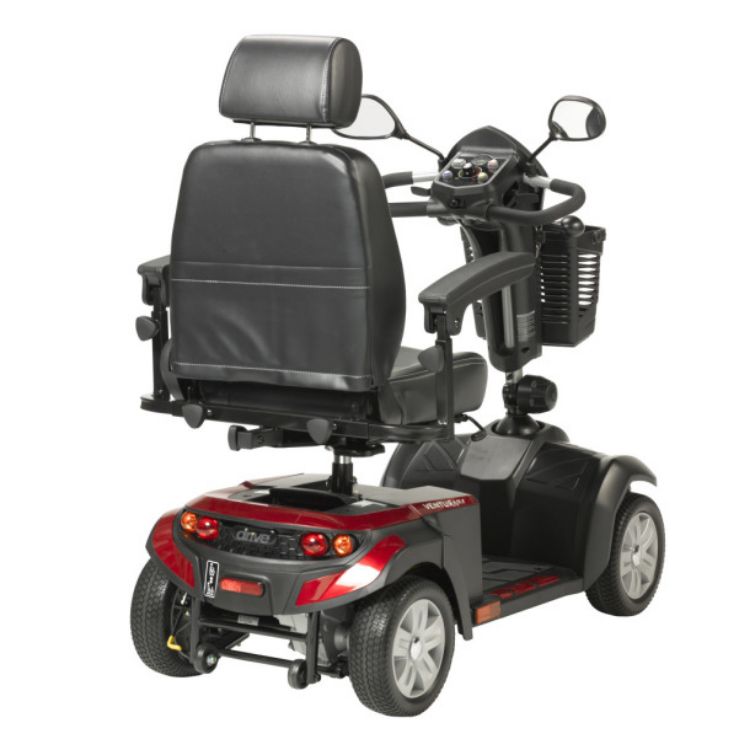 Ventura 4-Wheel Scooter folded seating side
